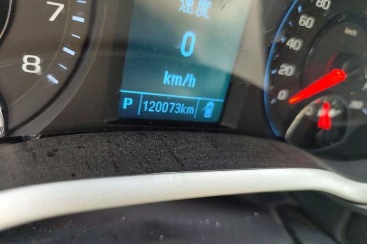 Used Chevrolet Malibu 2018 530T Automatic Fashion Edition Odometer Close Up