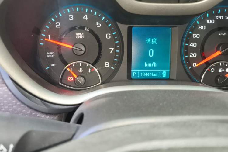 Used Chevrolet Malibu 2018 530T Automatic Luxury Edition Odometer Close Up