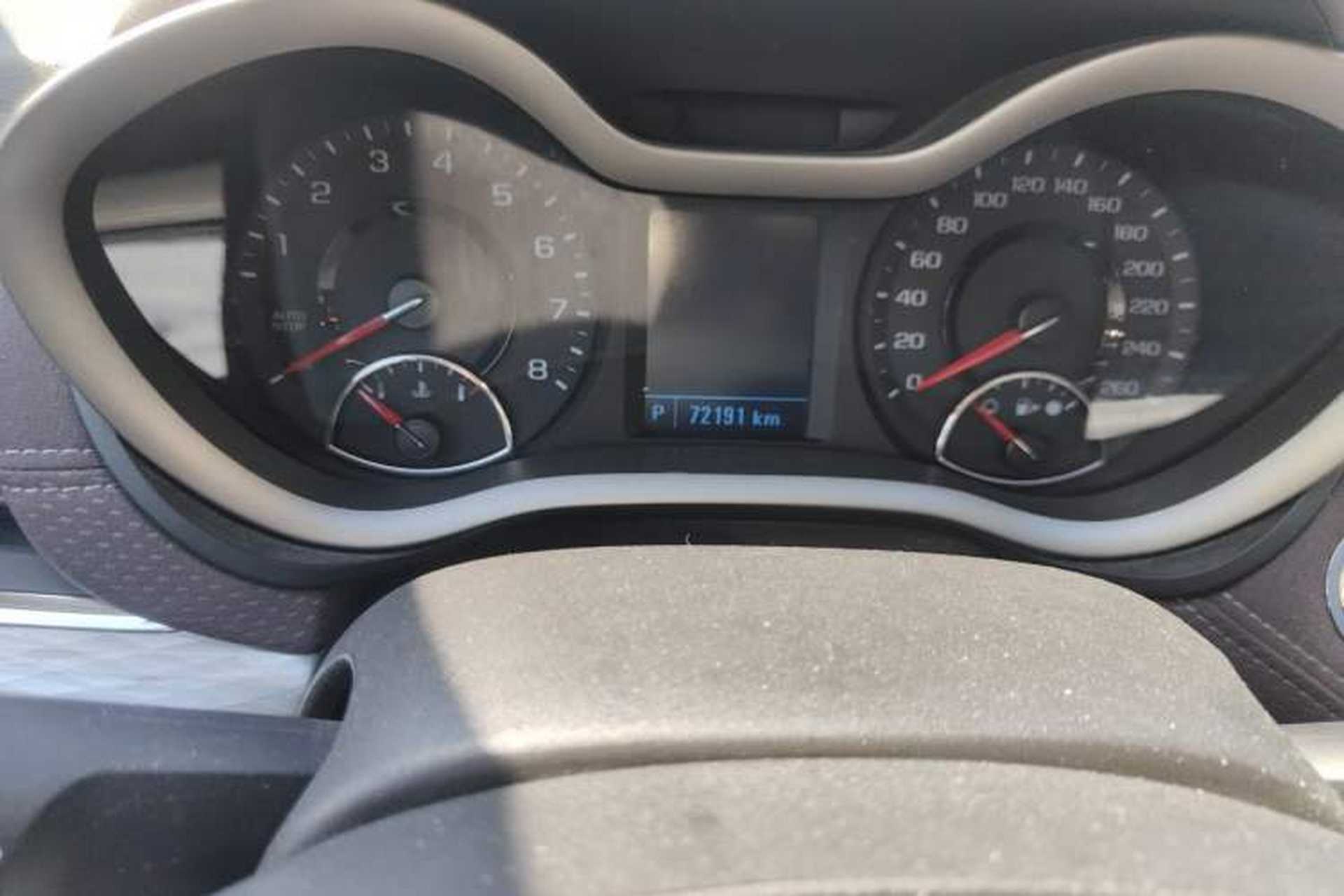 Used Chevrolet Malibu 2018 530T Automatic Fashion Edition Odometer Close Up