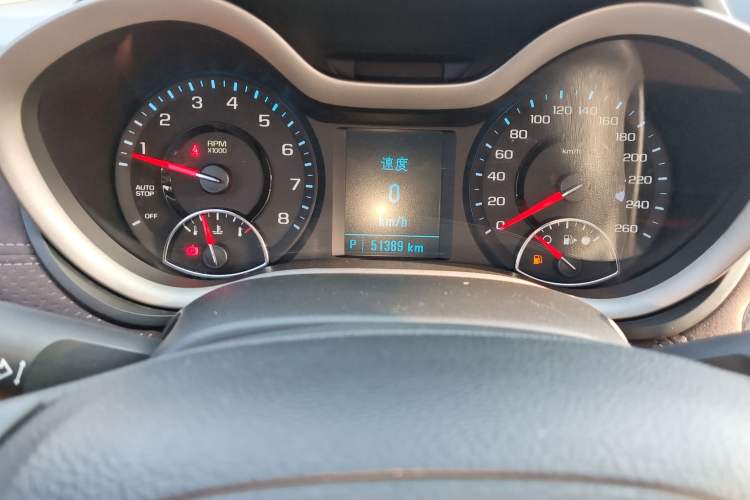 Used Chevrolet Malibu 2018 530T Automatic Fashion Edition Odometer Close Up