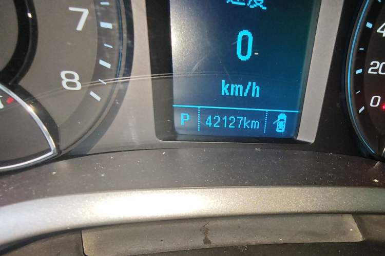 Used Chevrolet Malibu 2018 530T Automatic Fashion Edition Odometer Close Up
