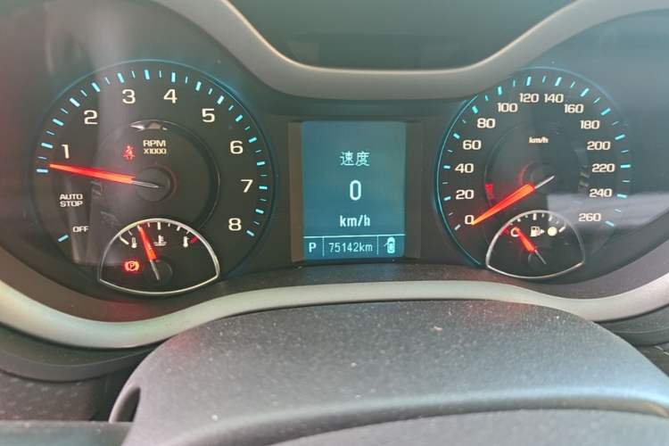 Used Chevrolet Malibu 2018 530T Automatic Luxury Edition Odometer Close Up