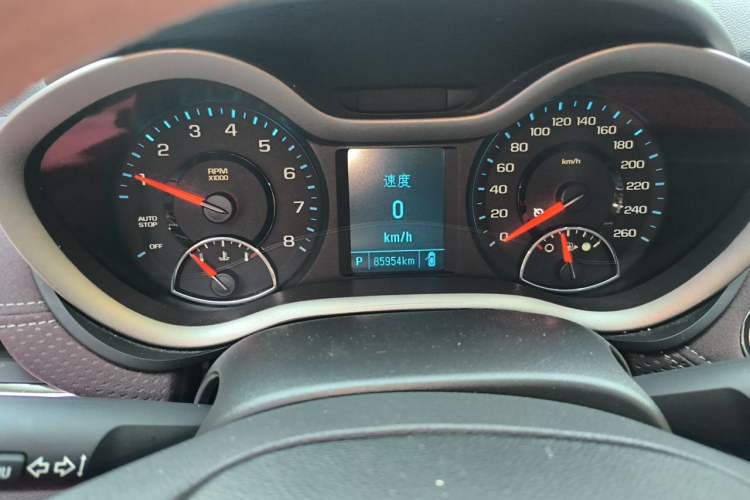 Used Chevrolet Malibu 2018 530T Automatic Fashion Edition Odometer Close Up