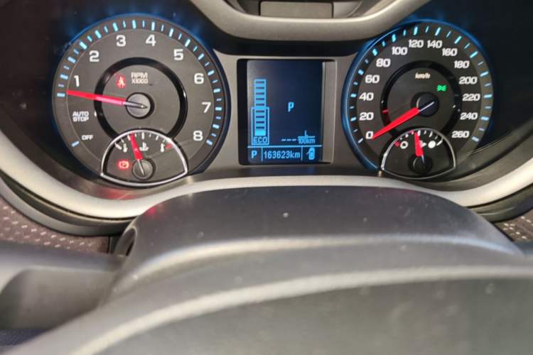 Used Chevrolet Malibu 2018 530T Automatic Fashion Edition Odometer Close Up