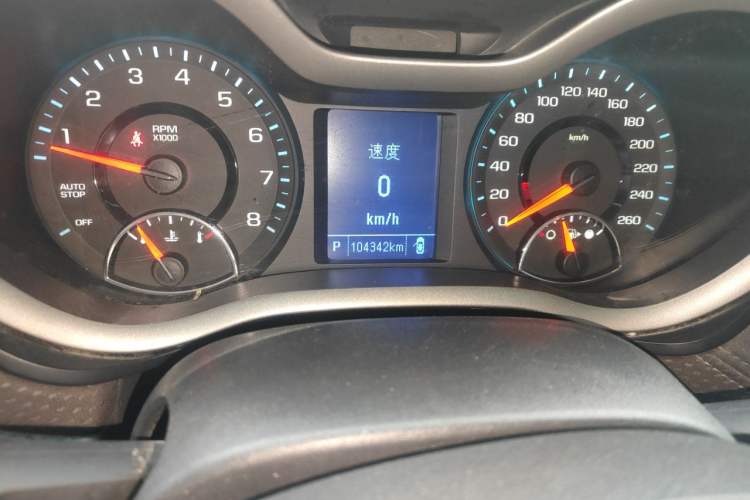Used Chevrolet Malibu 2018 530T Automatic Fashion Edition Odometer Close Up