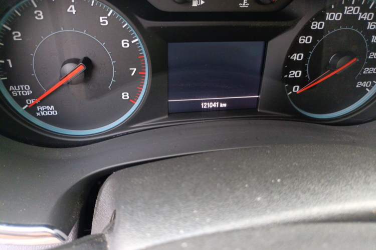 Used Chevrolet Malibu XL 2016 1.5T Dual-Clutch Ruichi Edition Odometer Close Up