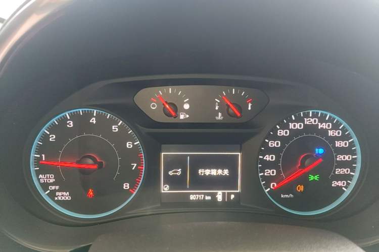 Used Chevrolet Malibu XL 2016 1.5T Dual-Clutch Ruichi Edition Instrument Cluster