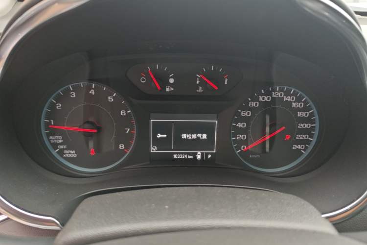 Used Chevrolet Malibu XL 2016 1.5T Dual-Clutch Ruichi Edition Instrument Cluster