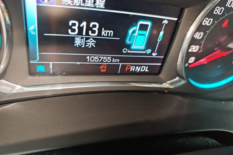 Used Chevrolet Malibu XL 2016 1.5T Dual-Clutch RuiShang Edition Odometer Close Up