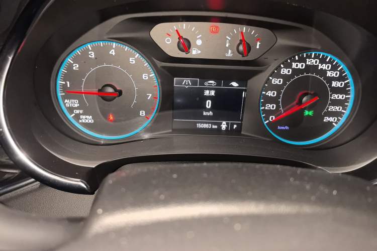 Used Chevrolet Malibu XL 2016 1.5T Dual-Clutch Ruichi Edition Odometer Close Up