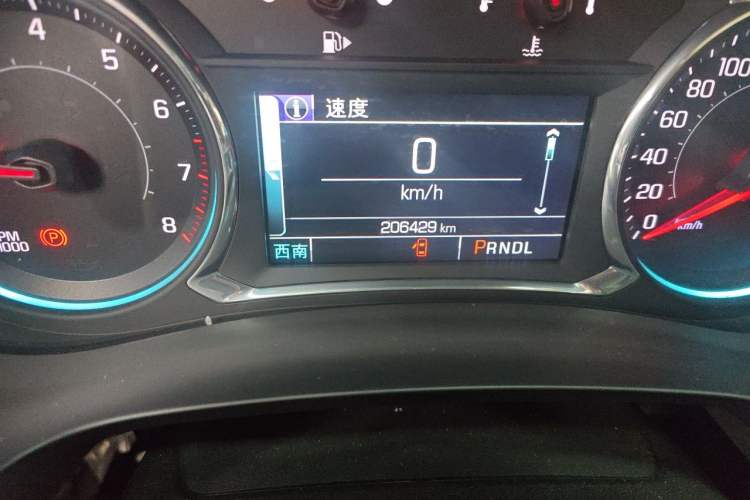 Used Chevrolet Malibu XL 2016 2.5L Automatic RuiShang Version Odometer Close Up