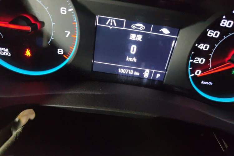 Used Chevrolet Malibu XL 2016 1.5T Dual-Clutch Ruichi Edition Odometer Close Up