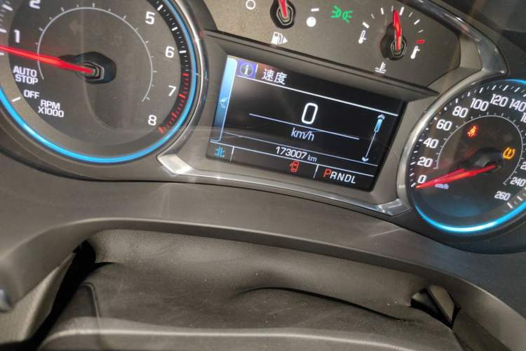 Used Chevrolet Malibu XL 2016 1.5T Dual-Clutch Ruibao Edition Odometer Close Up