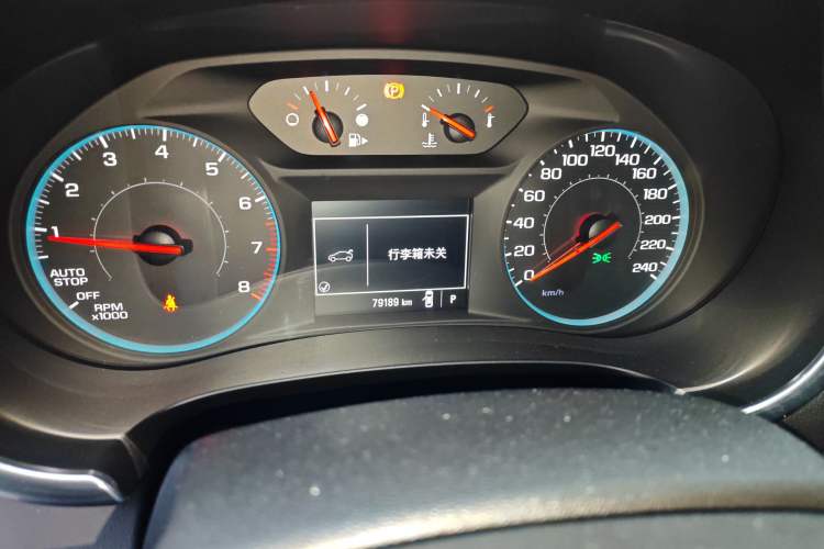 Used Chevrolet Malibu XL 2016 1.5T Dual-Clutch Ruichi Edition Odometer Close Up