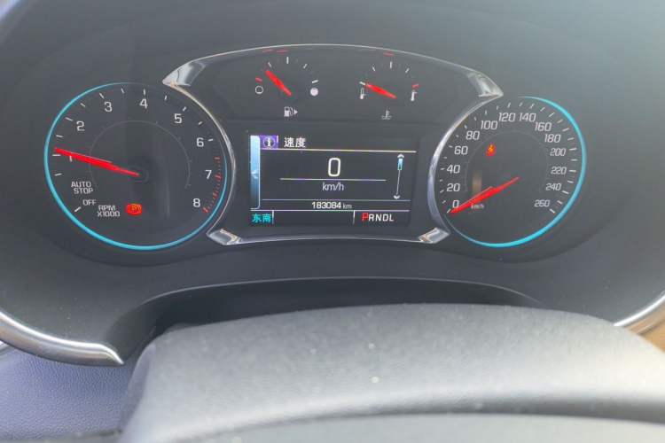 Used Chevrolet Malibu XL 2016 1.5T Dual-Clutch Ruibao Edition Odometer Close Up