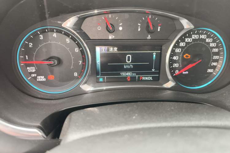 Used Chevrolet Malibu XL 2016 1.5T Dual-Clutch Ruibao Edition Odometer Close Up