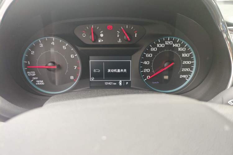 Used Chevrolet Malibu XL 2016 1.5T Dual-Clutch Ruichi Edition Odometer Close Up