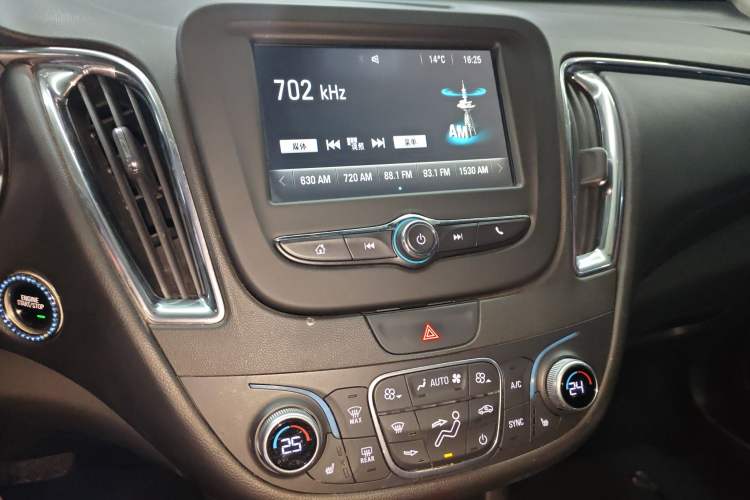 Used Chevrolet Malibu XL 2016 1.5T Dual-Clutch Ruichi Edition Audio And AC Panel