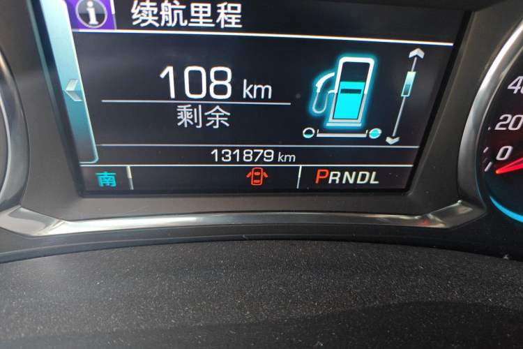 Used Chevrolet Malibu XL 2016 1.5T Dual-Clutch Ruibao Edition Odometer Close Up