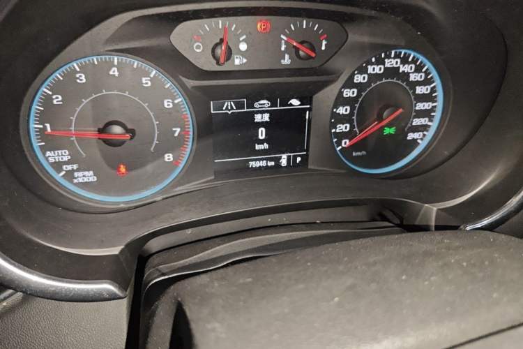 Used Chevrolet Malibu XL 2016 1.5T Dual-Clutch Ruichi Edition Odometer Close Up