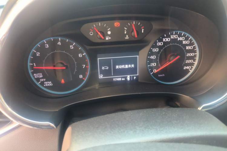 Used Chevrolet Malibu XL 2016 1.5T Dual-Clutch Ruichi Edition Odometer Close Up