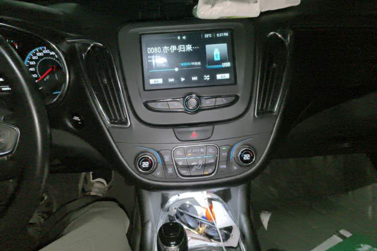 Used Chevrolet Malibu XL 2016 1.5T Dual-Clutch Ruichi Edition Audio And AC Panel