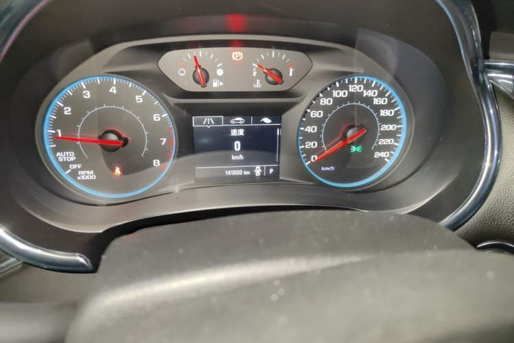 Used Chevrolet Malibu XL 2016 1.5T Dual-Clutch Ruichi Edition Odometer Close Up