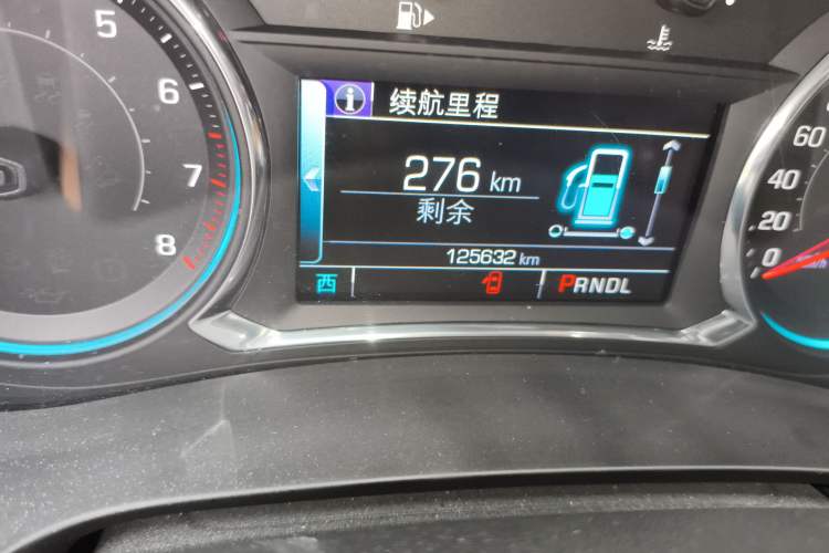 Used Chevrolet Malibu XL 2016 1.5T Dual-Clutch RuiShang Edition Odometer Close Up