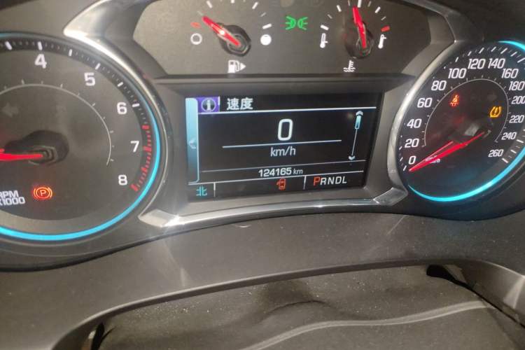 Used Chevrolet Malibu XL 2016 1.5T Dual-Clutch Ruibao Edition Odometer Close Up
