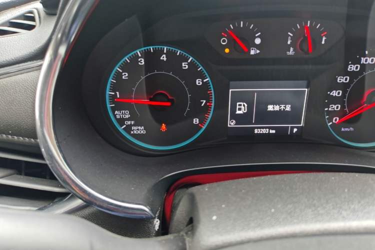 Used Chevrolet Malibu XL 2016 1.5T Dual-Clutch Ruichi Edition Odometer Close Up
