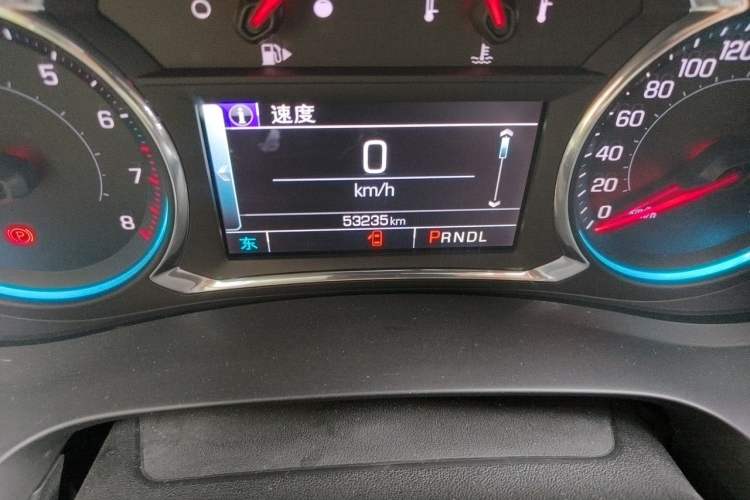 Used Chevrolet Malibu XL 2016 1.5T Dual-Clutch Ruibao Edition Odometer Close Up
