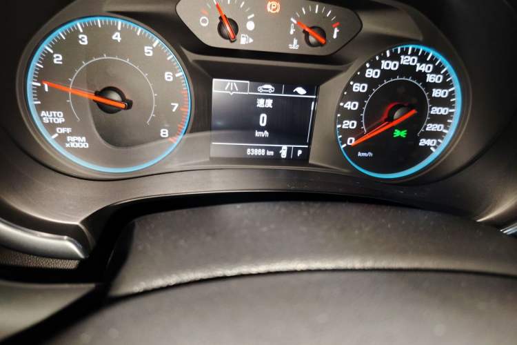 Used Chevrolet Malibu XL 2016 1.5T Dual-Clutch Ruichi Edition Odometer Close Up