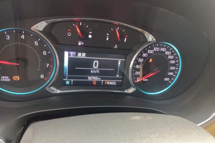 Used Chevrolet Malibu XL 2016 2.5L Automatic RuiZun Edition Odometer Close Up