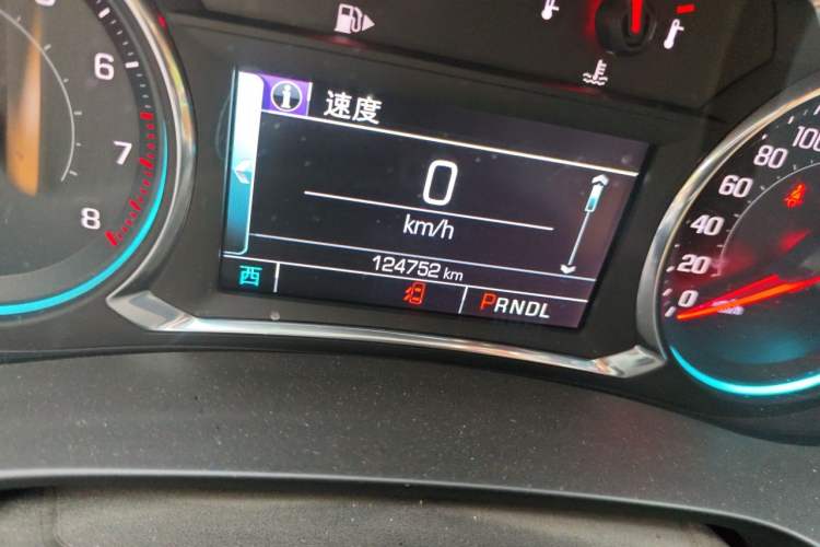 Used Chevrolet Malibu XL 2016 1.5T Dual-Clutch Ruibao Edition Odometer Close Up