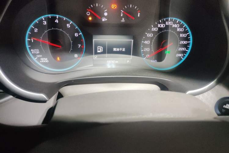Used Chevrolet Malibu XL 2016 1.5T Dual-Clutch Enjoyment Edition Odometer Close Up