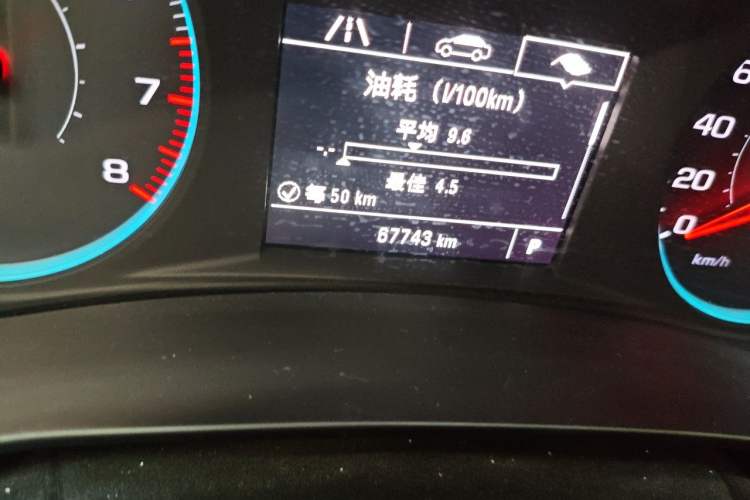 Used Chevrolet Malibu XL 2016 1.5T Dual-Clutch Ruichi Edition Odometer Close Up