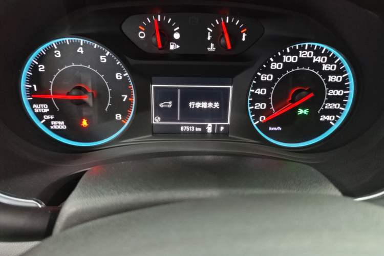 Used Chevrolet Malibu XL 2016 1.5T Dual-Clutch Ruichi Edition Odometer Close Up