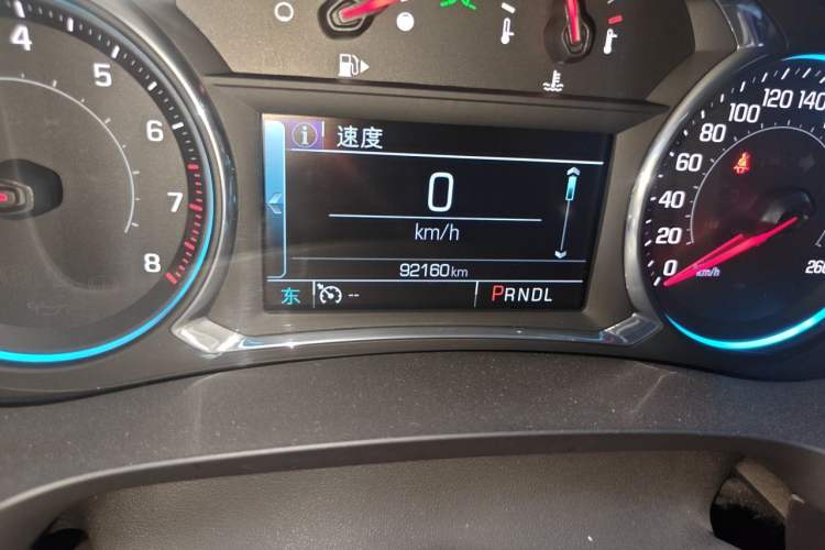 Used Chevrolet Malibu XL 2016 2.5L Automatic RuiShang Version Odometer Close Up