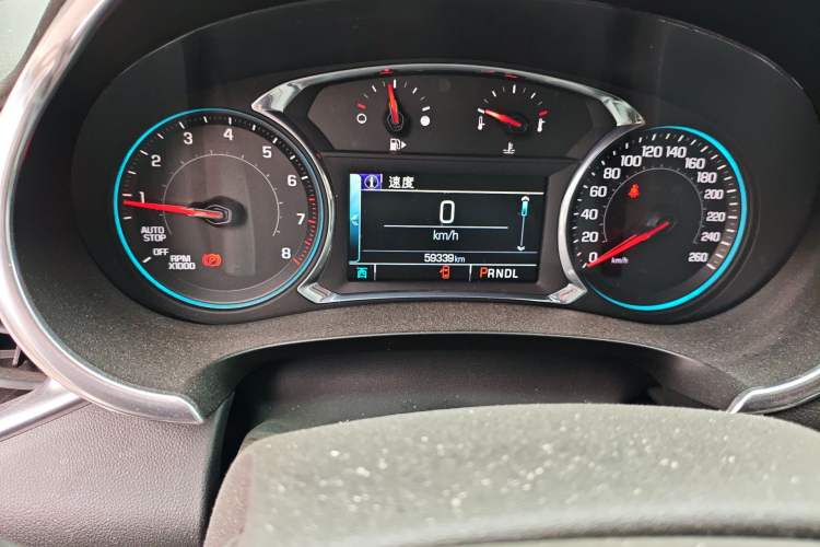 Used Chevrolet Malibu XL 2016 1.5T Dual-Clutch RuiShang Edition Odometer Close Up