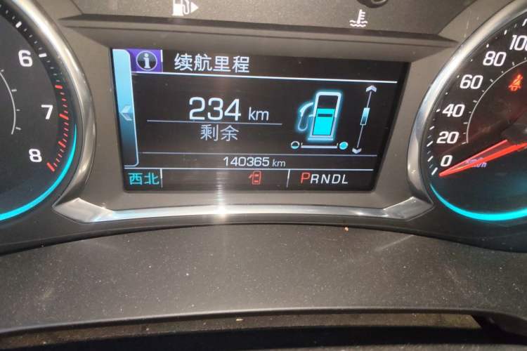 Used Chevrolet Malibu XL 2016 1.5T Dual-Clutch Ruibao Edition Odometer Close Up