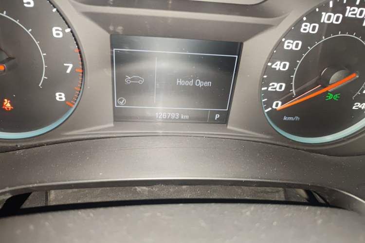 Used Chevrolet Malibu XL 2016 1.5T Dual-Clutch Ruichi Edition Odometer Close Up