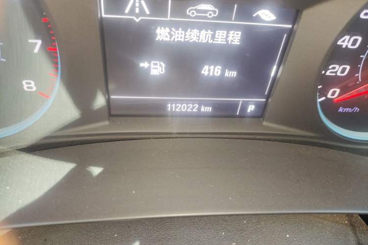 Used Chevrolet Malibu XL 2016 1.5T Dual-Clutch Ruichi Edition Odometer Close Up
