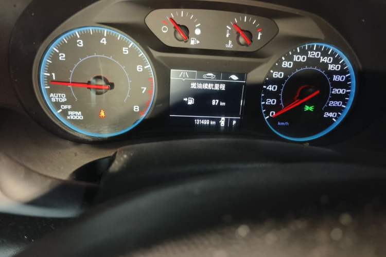 Used Chevrolet Malibu XL 2016 1.5T Dual-Clutch Ruichi Edition Odometer Close Up
