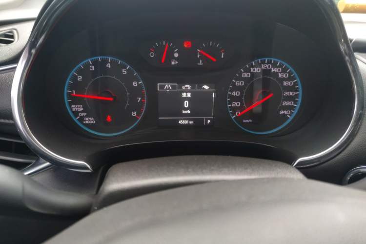 Used Chevrolet Malibu XL 2016 1.5T Dual-Clutch Ruichi Edition Odometer Close Up