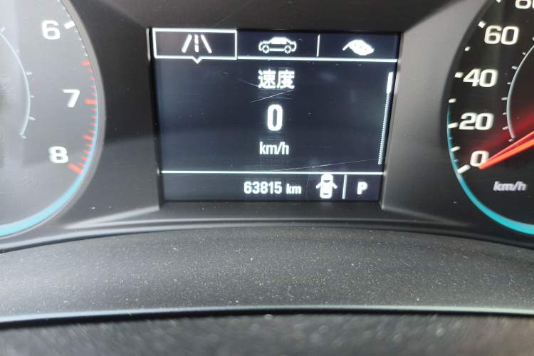 Used Chevrolet Malibu XL 2017 1.5T Automatic Ruichi Edition Odometer Close Up