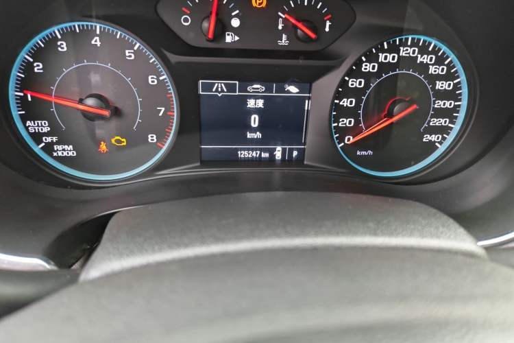 Used Chevrolet Malibu XL 2017 1.5T Automatic Ruichi Edition Odometer Close Up