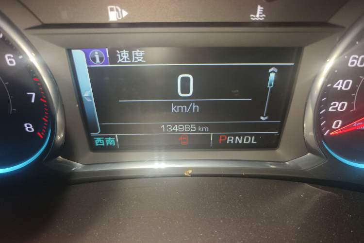Used Chevrolet Malibu XL 2017 1.5T Dual-Clutch Ruimao Edition Odometer Close Up