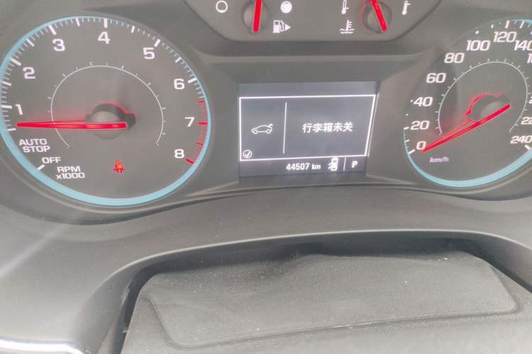Used Chevrolet Malibu XL 2017 1.5T Automatic Ruichi Edition Odometer Close Up