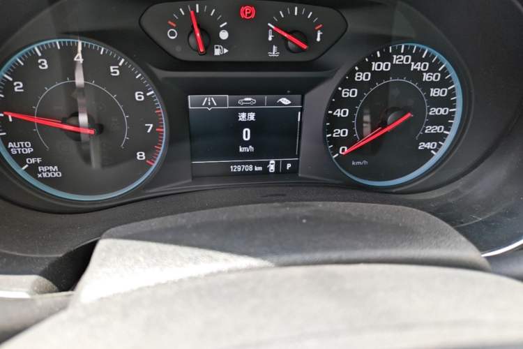 Used Chevrolet Malibu XL 2017 1.5T Automatic Ruichi Edition Odometer Close Up