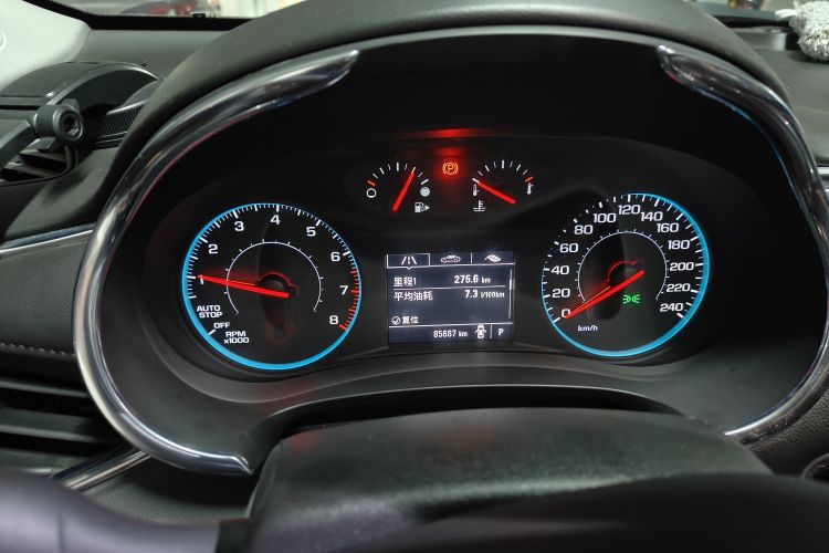 Used Chevrolet Malibu XL 2017 1.5T Automatic Ruichi Edition Odometer Close Up
